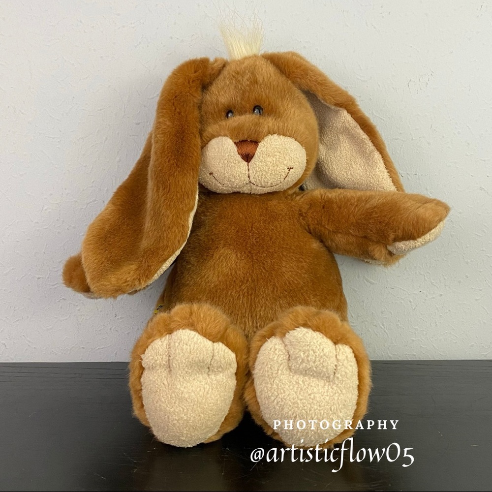 NEW! Vintage! Retired! Build a Bear Brown Bunny Big Ears 16”